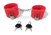 Soft Silicone Handcuffs - Available Colors: Black, Pink & Red