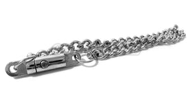 Locking Steel Bondage Bracelet & Anklet