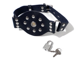Locking Breathable Open-Mouth Ball Gag