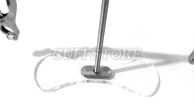 Stainless Steel Tower of Pain Nipple Clamps with Plexiglass