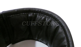 Padded Leather Locking Posture Collar