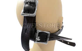 Locking Open-Mouth Harness Ball Gag