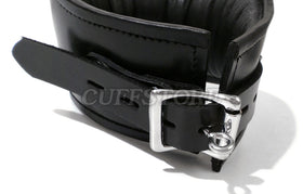 Padded Leather O-Ring Posture Collar