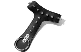 PU Leather Story of O Ring Collar