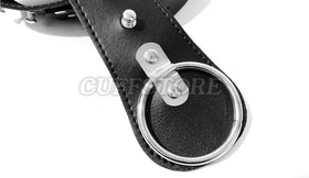 PU Leather Story of O Ring Collar