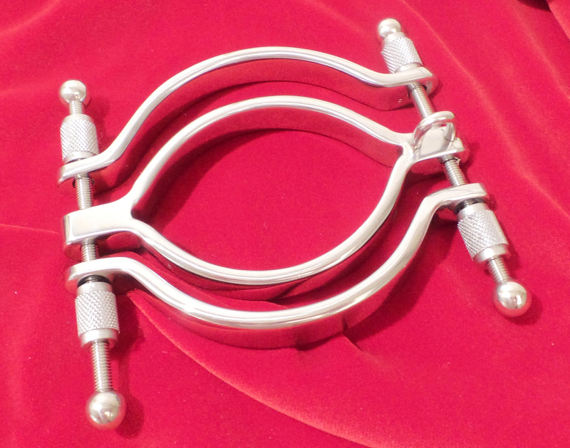 Stainless Steel Pussy Clamp Labia Stretching Toy