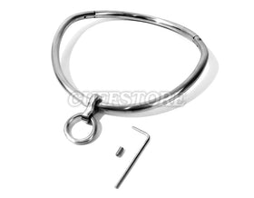 Curved Stainless Steel Collar with O-Ring