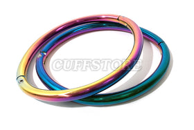 Rainbow Stainless Steel Elliptical Leg Irons