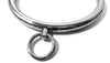 Locking Single Ring Bondage Slave Collar with Allen Drive Key 903-C