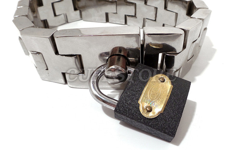Heavy Giant Watch Band Slave Collar Neck Restraint KB-906-G
