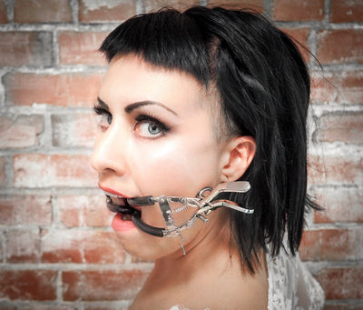 Whitehead Jennings Ratchet Leather Mouth Gag Double Strap