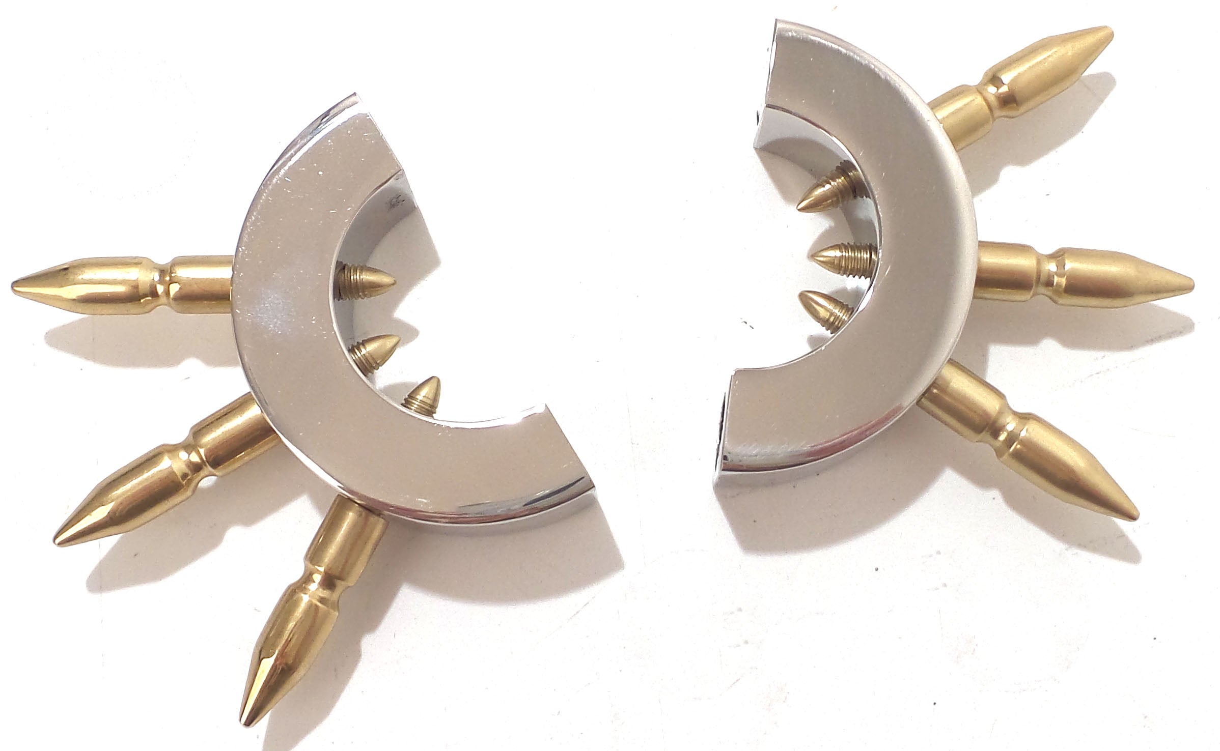 20mm Impaler Spiked Ball Stretcher CBT Bondage BDSM Adult Sex Toy Magn 20mm Impaler Spiked Ball Stretcher CBT Bondage BDSM Adult Sex Toy Magn