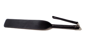 Large Cowhide Leather Spanker with White Stitching