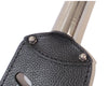 Leather Spanking Paddle BDSM - Top Grain CowHide with Stainless Steel Handle