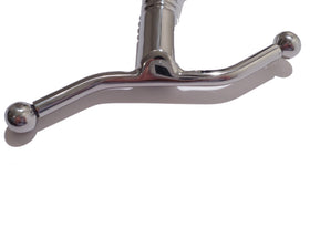 Ribbed Stainless Steel G-Spot & Prostate Massager