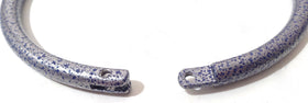 Lightweight Silver & Blue Aluminum Eternity Collar