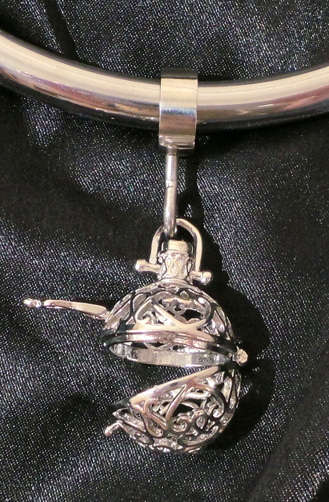 Pomander Ball Slide-On Collar Pendant