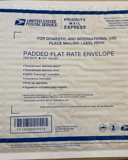 USPS Priority Mail Express Shipping Upgrade