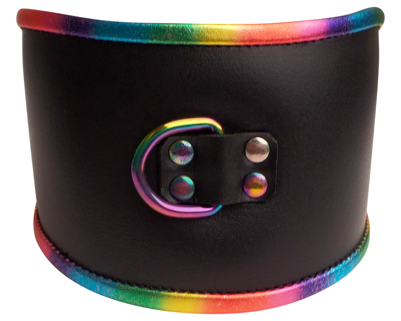Prism Edge | Lockable Leather Posture Collar