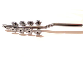 9-Wheel Stainless Steel Wartenberg Pinwheel