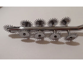 9-Wheel Stainless Steel Wartenberg Pinwheel