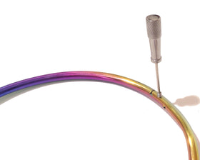 6mm Rainbow Curved Locking Collar with Removable Ring