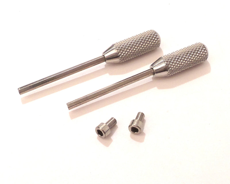 Replacement screw set for our Headed Screw Stainless Steel collars only - Extra Screw Set