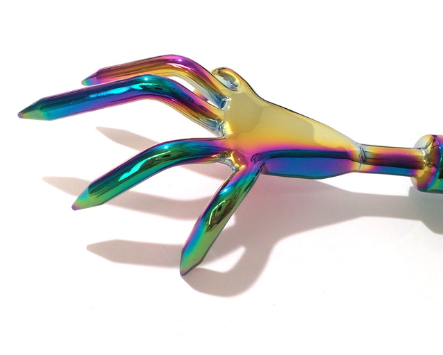Rainbow Dragon Claw | Stainless Steel Skin Scratcher