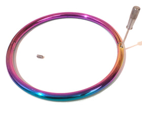 Lightweight Rainbow Aluminum Locking Eternity Collar