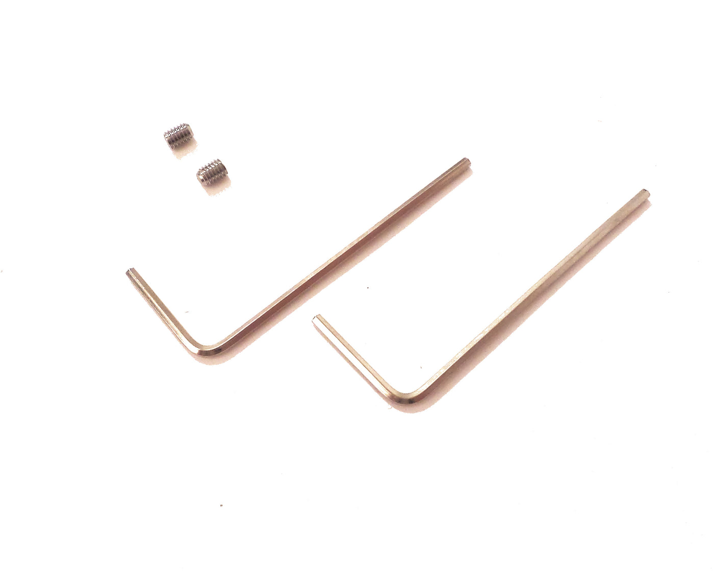 2-Pack Replacement Hex Keys & Screws for Heart-Lock Jewelry