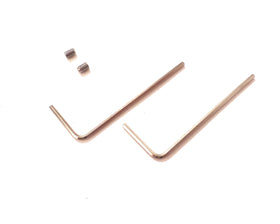 2-Pack Replacement Hex Keys & Screws for Heart-Lock Jewelry
