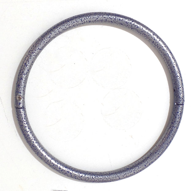 Lightweight Silver & Blue Aluminum Eternity Collar