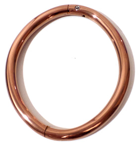Rose Gold Locking Bracelet or Anklet