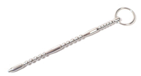 Ribbed Stainless Steel Urethral Dilator