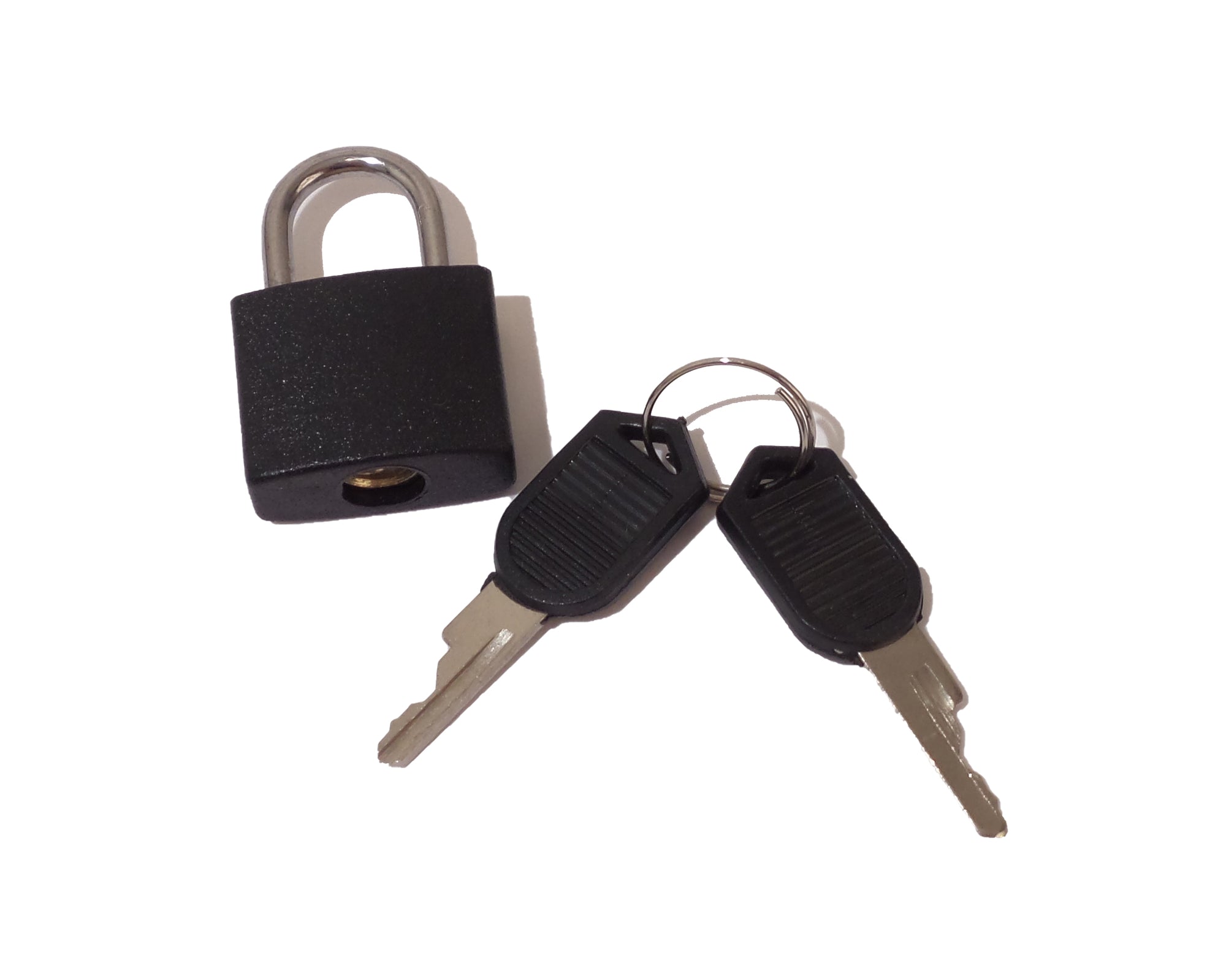 High Security Padlock with 2 Keys - Black