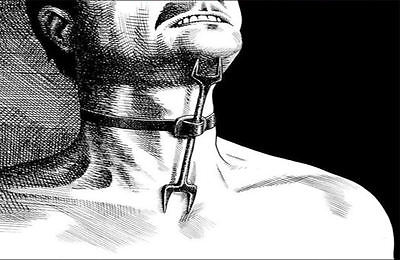 Heretics Heretic Fork Posture Collar Neck Restraint - Adjustable