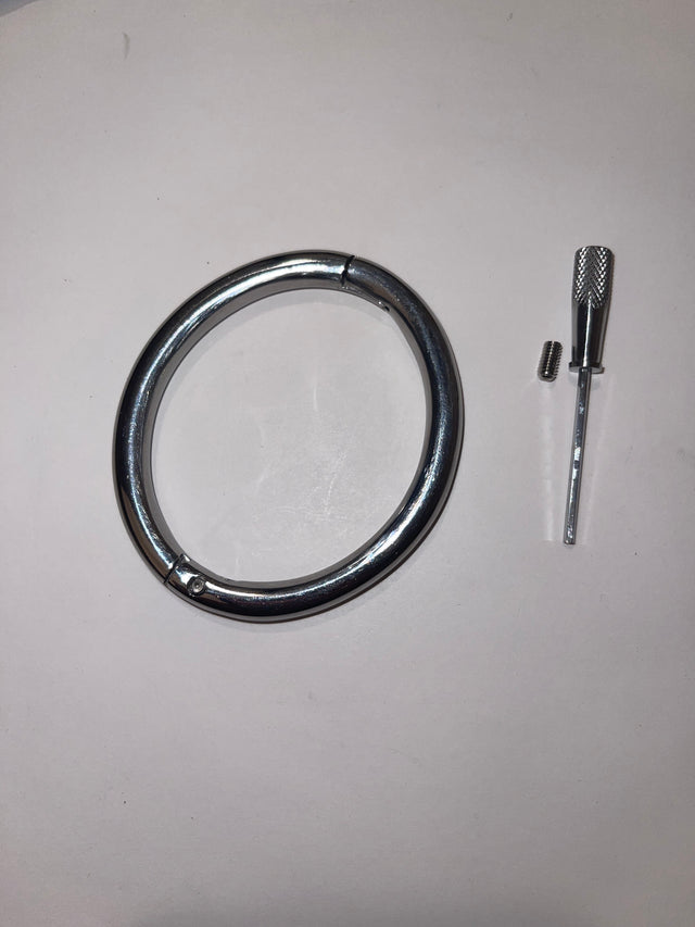 Blemished Stainless Locking Cuff Pair | 7.25 Inch