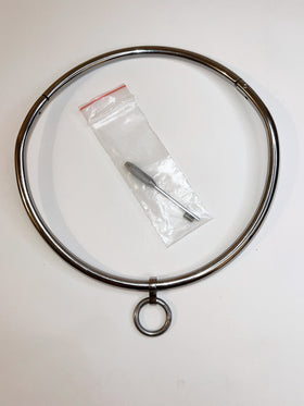 Fine-Scratch Locking Collar with Removable Ring | 20 Inch