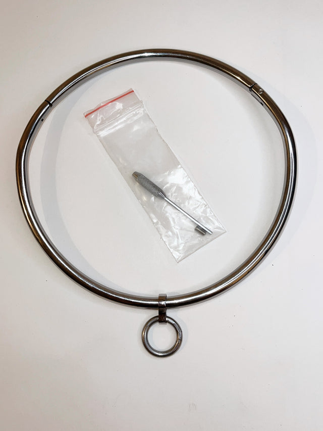 Fine-Scratch Locking Collar with Removable Ring | 20 Inch