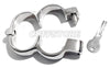 Irish-8 HandCuffs with Snap Shut Quick Release Hamburg Lock Nickel Plated KB-126-NP