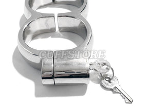 Nickel-Plated Irish-8 Cuffs