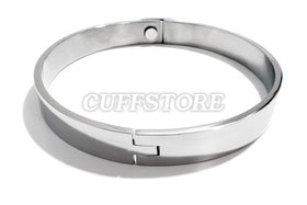 Flat-Band Collar with Padlock