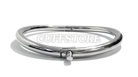 Curved Round Collar with Padlock