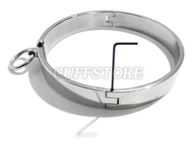 Flat-Band Collar with Removable Ring