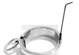 Flat-Band Handcuffs with Rings