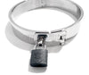 Locking Latch Choker Bondage Collar with Padlock KB-901 Multiple Sizes