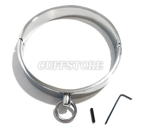 Wide Steel Locking Collar with Ring