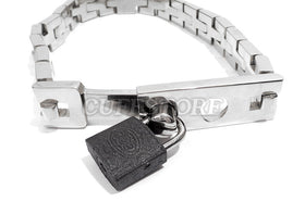 Two-Position Watch-Band Collar with Padlock