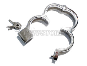 Nickel-Plated Irish-8 Leg Irons