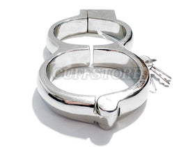 Nickel-Plated Irish-8 Leg Irons